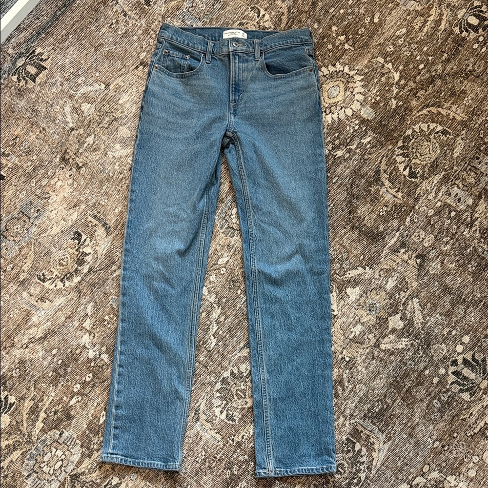 Abercrombie & Fitch 90s Mid Rise Straight